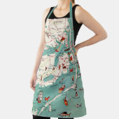 Illustrierte Karte der Außenbanken Schürze (InSitu)