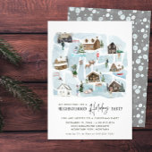 Illustrierte Karte | Feierliche Feiertage