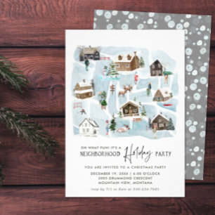 Illustrierte Karte   Feierliche Feiertage