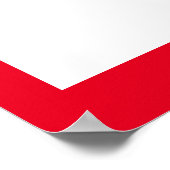 Illustrierte Karte für Italien Poster (Ecke)