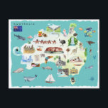 Illustrierte Karte für Wasserfarben in Australien<br><div class="desc">Ein perfektes Kunstwerk für jeden, der Australien Liebe. Fügen Sie diesem Design Ihre benutzerdefinierte Formulierung hinzu, indem Sie die Felder "Diese Designvorlage bearbeiten" auf der rechten Seite des Elements verwenden, oder klicken Sie auf die blaue Schaltfläche "Anpassen", um den Text anzuordnen, die Schriftart und Farben zu ändern und um diesem...</div>