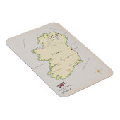 Illustrierte Karte Irlands Magnet (Rechte Seite)