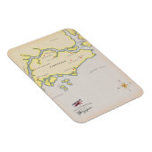 Illustrierte Karte Singapurs Magnet (Rechte Seite)