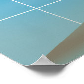 Illustrierte Karte Sri Lankas Poster (Ecke)