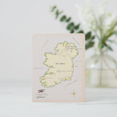 Illustrierte Karte von Irland (Stehend Vorderseite)
