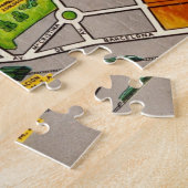 Illustrierte Karte von Madrid Jigsaw Puzzle (Seite)