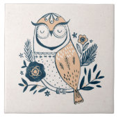 Illustrierte Keramik Fliese (Vorderseite)