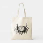 Illustrierte Krabbe Tragetasche (Rückseite)