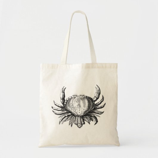 Illustrierte Krabbe Tragetasche (Vorne)