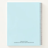 Illustrierte Küche Geschirrspüler Personalisiert R Notizblock (Rückseite)