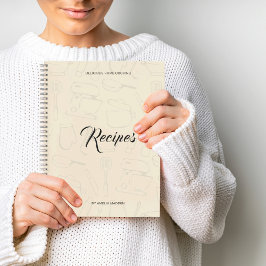 Illustrierte Küche Geschirrspüler Personalisiert R Notizblock