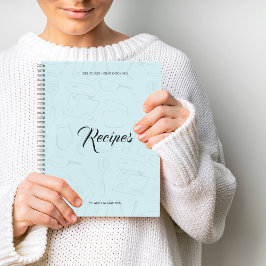 Illustrierte Küche Geschirrspüler Personalisiert R Notizblock