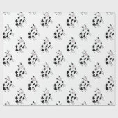 Illustrierte Kuh Geschenkpapier (Flach)