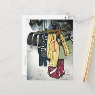 Illustrierte Kunst der Erinnerungen Postkarte