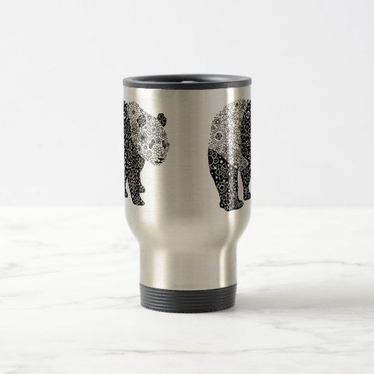 Illustrierte künstlerische reisebecher (Mittel)