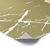 illustrierte Landkarte Somalias Poster (Ecke)