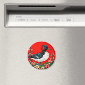 Illustrierte, lebendige Ente Magnet (In Situ (Geschirrspüler))