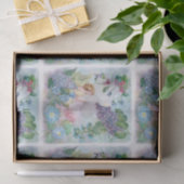 Illustrierte Lilac-Fee Seidenpapier (Geschenk)