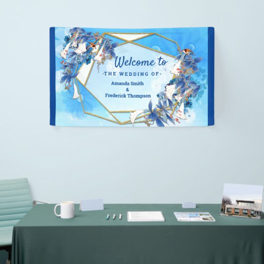 Illustrierte Moonblume Banner (Messeveranstaltung)