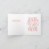 Illustrierte Muttertagskarte Karte (Innenseite)