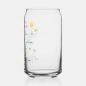 Illustrierte Palm Springs Map | Bachelorette Dosenglas (Rückseite)