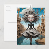 Illustrierte Postkarte (Vorne/Hinten)