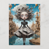 Illustrierte Postkarte (Vorderseite)