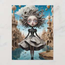 Illustrierte Postkarte