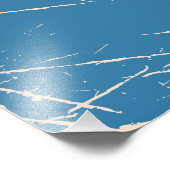 Illustrierte Reisekarte für Indien Fotodruck (Ecke)