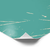 Illustrierte Reisekarte Island Poster (Ecke)
