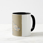 Illustrierte Reisekarte Malta Tasse (VorderseiteRechts)