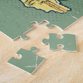 Illustrierte Reisekarte von England Puzzle (Seite)