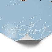 Illustrierte Reisekarte von Schottland Poster (Ecke)