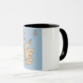 Illustrierte Reisekarte von Schottland Tasse (VorderseiteRechts)