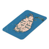 Illustrierte Reisekarte von Sri Lanka Magnet (Linke Seite)