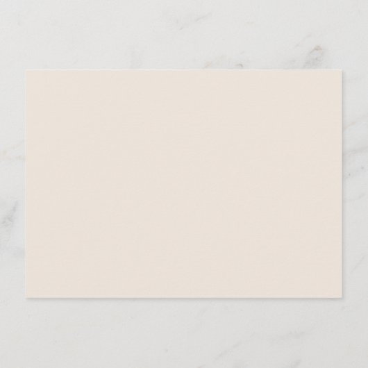 Illustrierte Rose Begleitkarte (Rückseite)