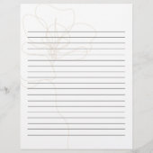 Illustrierte Rose Name Referenzkarte (Rückseite)