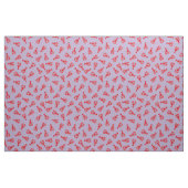 Illustrierte Rote Hummer auf Helllila Stoff (Fat Quarter (45,7 x 55,9 cm))