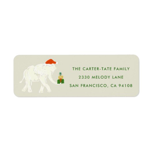 Illustrierte Rücksendeadresse (Vorne)