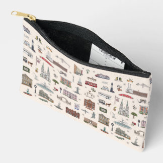 Illustrierte Savannah-Reise-Tasche Zubehörtasche