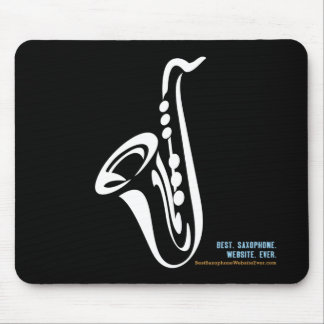 Illustrierte Saxophone-Mausunterlage Mousepad
