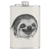 Illustrierte Slotfahne Flachmann (Vorderseite)