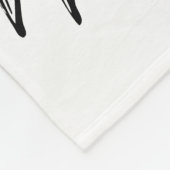 Illustrierte Sonnenblume Fleecedecke (Ecke)