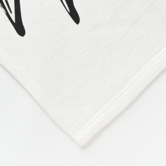 Illustrierte Sonnenblume Fleecedecke (Ecke)