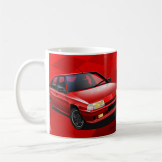 Illustrierte Tasse Citroen BX GTI 16V