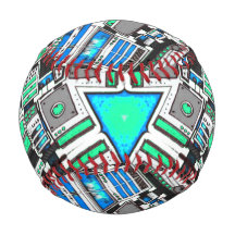 Illustrierte Vorstellungskraft Baseball