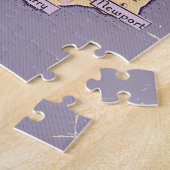 Illustrierte Wanderkarte von Wales Puzzle (Seite)