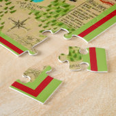 Illustrierte Yellowstone Park Karte Puzzle (Seite)