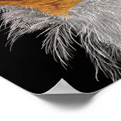 Illustrierter ägyptischer Vulkan Poster (Ecke)