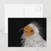 Illustrierter ägyptischer Vulkan Postkarte (Vorne/Hinten)